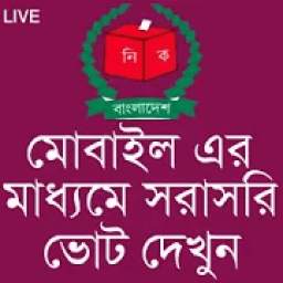 নির্বাচনের ফলাফল সরাসরি মোবাইলে দেখুন 1.0
