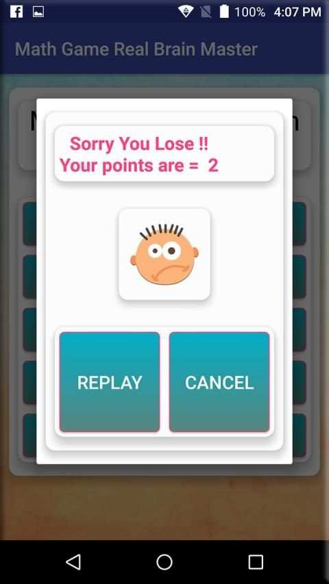 Matematika permainan master otak nyata screenshot 1