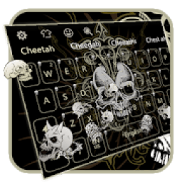 ikon Live Devil Death Skull Keyboard