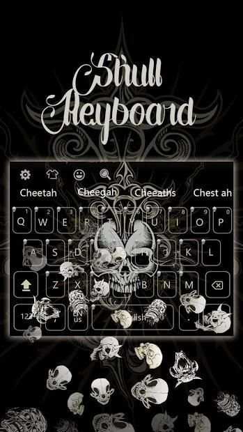 Live Devil Death Skull Keyboard screenshot 2