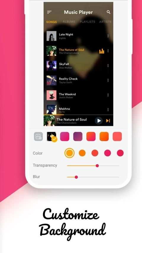 Music Player - Audio Player, MP3 Player स्क्रीनशॉट 3