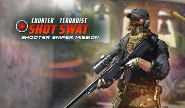 Counter Terrorist Shot SWAT Shooter Sniper Mission screenshot 2
