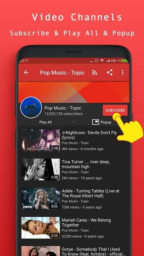Play Tube & Video Tube स्क्रीनशॉट 6