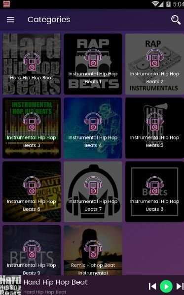 Hip Hop Beats Instrumental screenshot 1