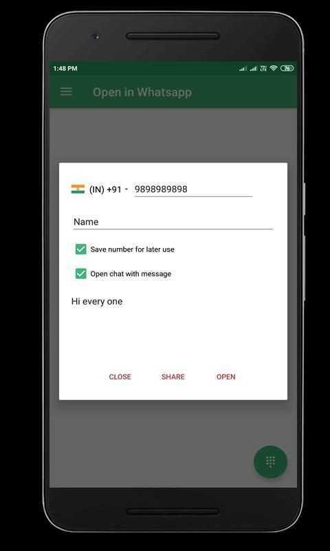 Click to Chat WA screenshot 3