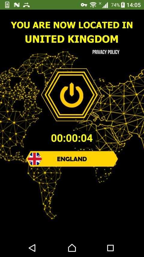 Super Global VPN - Unlimited bandwidth screenshot 1