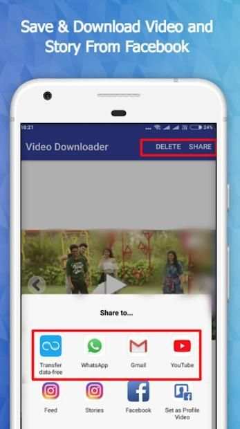 Story Saver For Facebook स्क्रीनशॉट 1