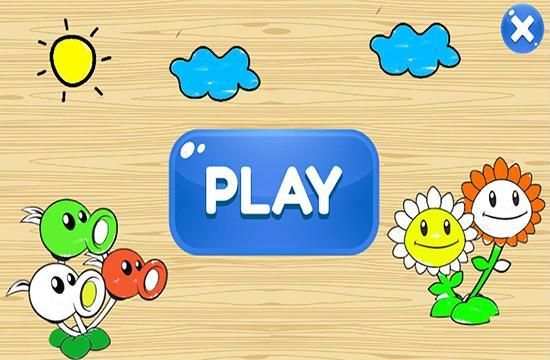 Painting Plant vs Coloring - Zombie Vegetable screenshot 7