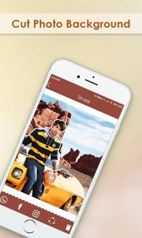 Cut Photo Background स्क्रीनशॉट 1