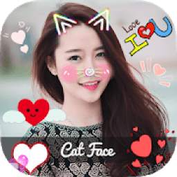 Cat Face - Photo Editor, Collage Maker & 3D Tattoo
