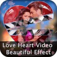 Love Heart Video Beautiful Effect - photo to Gif on 9Apps