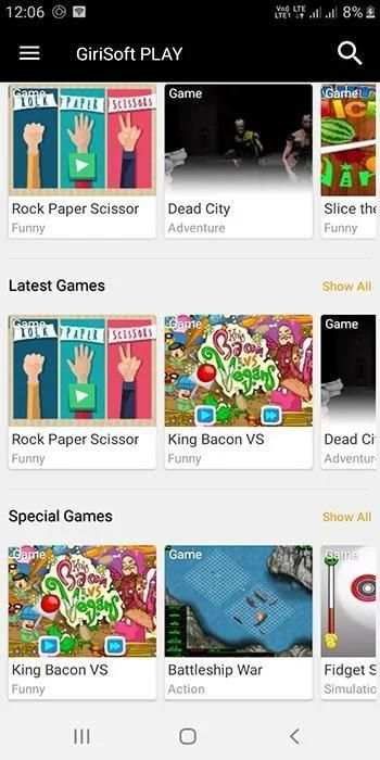 GiriSoft PLAY - Your Online Game Store. screenshot 3