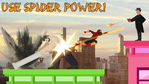 Spider Ninja: City Runner screenshot 1