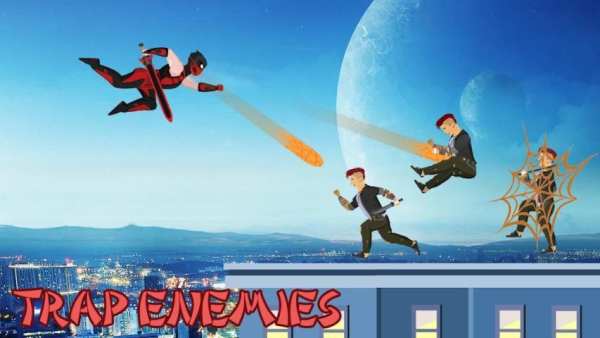 Spider Ninja: City Runner screenshot 2
