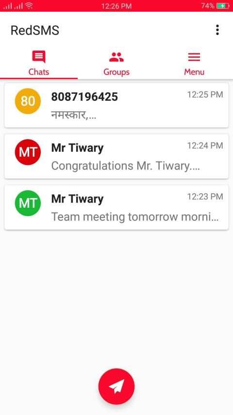 REDSMS - Bulk SMS screenshot 4