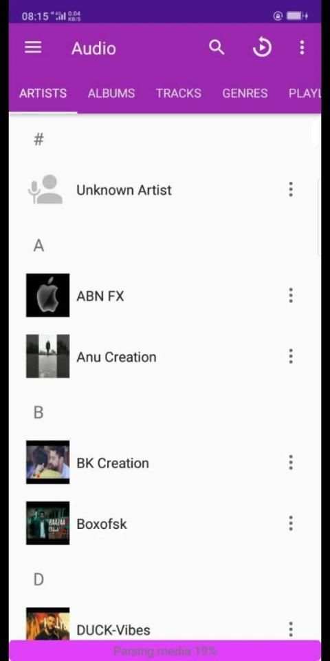 Media player --Audio And Video player screenshot 1