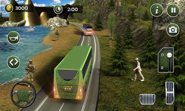 Real Army Bus Simulator 2018 screenshot 1