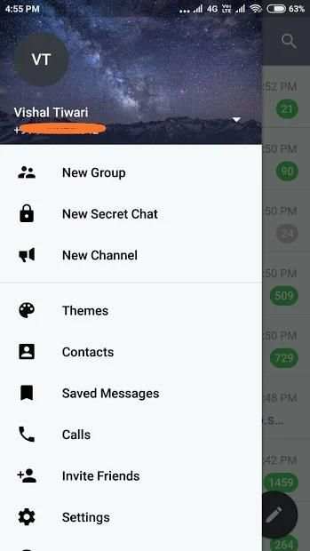 TG Messenger screenshot 2