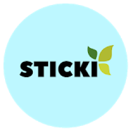 Sticki - Whatsapp Sticker App and Status Saver आइकन