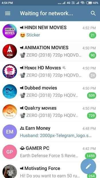 TG Messenger screenshot 1