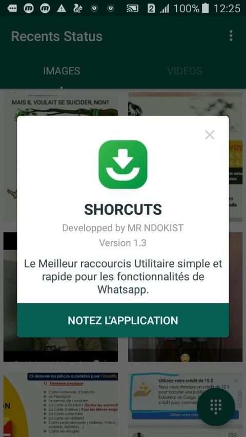WhatsApp Shortcuts screenshot 1