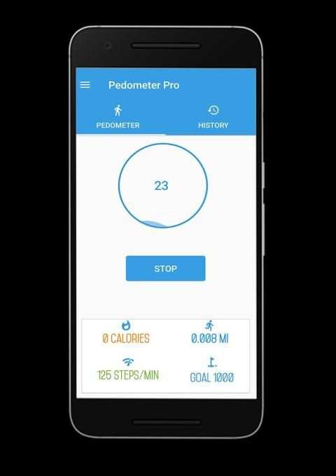 Pedometer Pro स्क्रीनशॉट 6