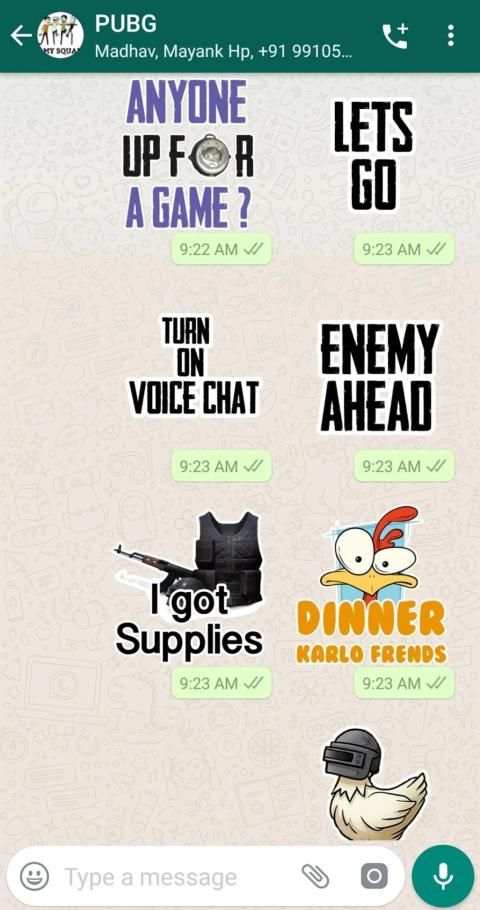 Pubg Stickers for WhatsApp - WAStickers screenshot 4