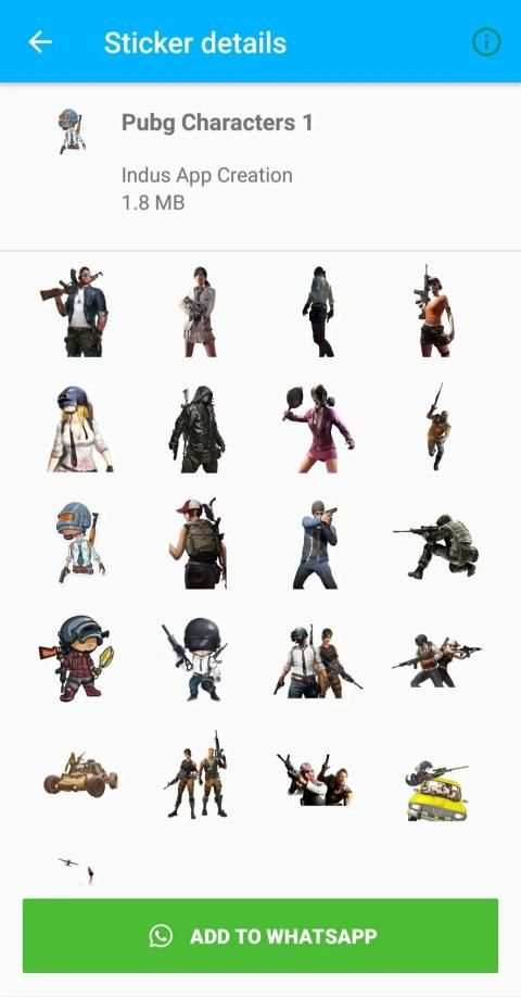 Pubg Stickers for WhatsApp - WAStickers screenshot 3