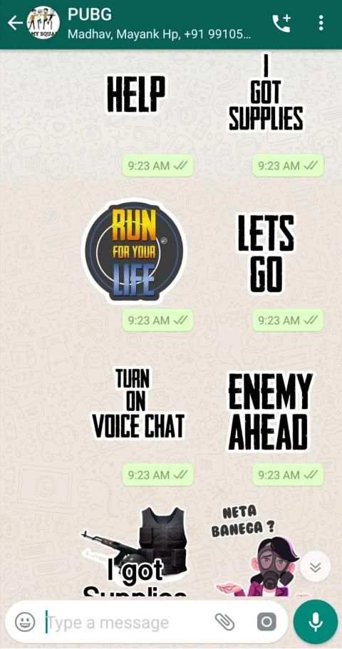 Pubg Stickers for WhatsApp - WAStickers screenshot 5