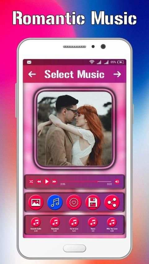 Valentine Video Maker With Music And Photo - 2019 screenshot 3