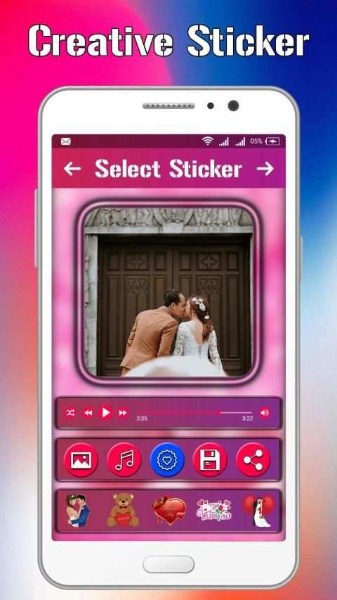 Valentine Video Maker With Music And Photo - 2019 screenshot 2