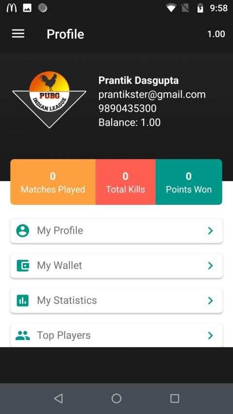 Pubg Indian League screenshot 1