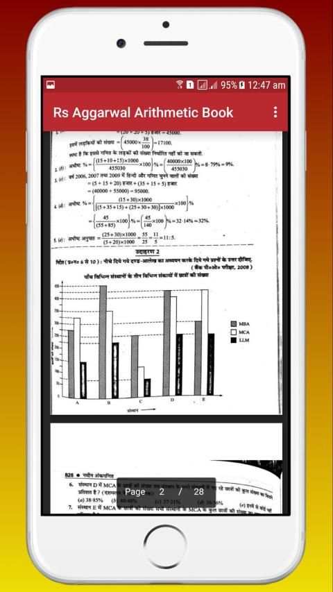 R.S Aggarwal Arithmetic - Hindi OFFLINE screenshot 2