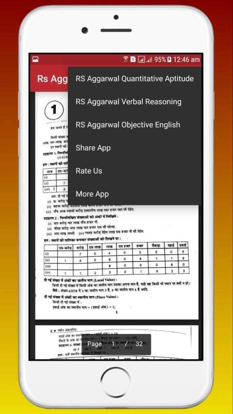 R.S Aggarwal Arithmetic - Hindi OFFLINE screenshot 3