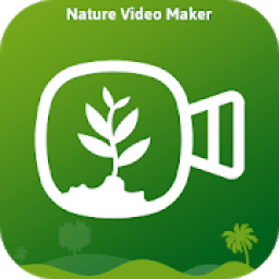 Nature Video Maker - Nature Frame on Video आइकन