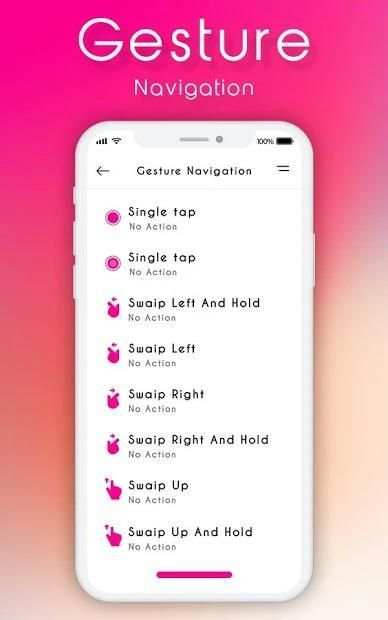 Gestures Navigation- Swipe Navigation Control स्क्रीनशॉट 3