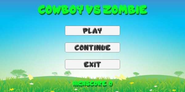Cowboy Vs Zombie screenshot 1