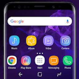 Galaxy S9 purple Theme Xperia™