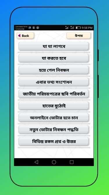 জাতীয় পরিচয়পত্র - National Identity Card/Nid screenshot 4
