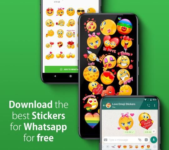 * Love Emoji WAStickerApps Free screenshot 4