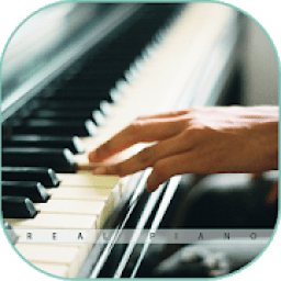 Piano Keyboard Real Learning App आइकन