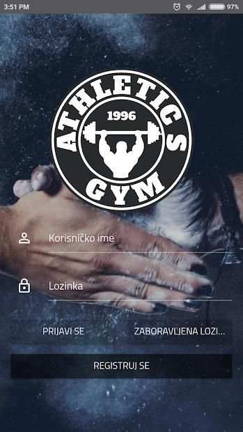 Athletics gym screenshot 2