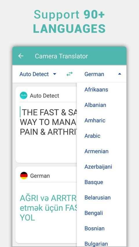 Camera Translator :: Image to Text Converter screenshot 1