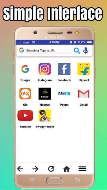 Indian Browser Fast And Secure screenshot 2