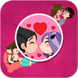 Love Stickers for WhatsApp - WAStickerApps Love आइकन