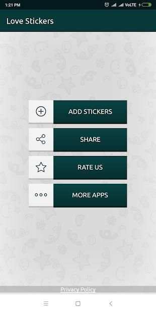 Love Stickers for WhatsApp - WAStickerApps Love स्क्रीनशॉट 2