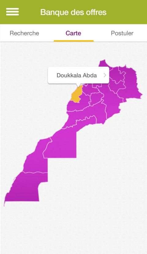 ANAPEC MOBILE MAROC screenshot 1