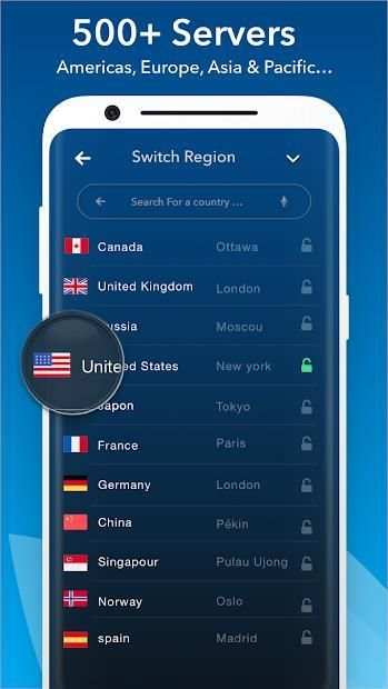 Yoga VPN Master - Free VPN Proxy screenshot 3