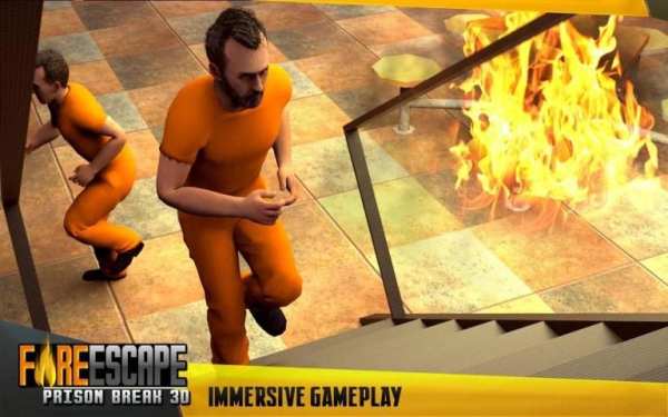 Fire Escape Prison Break 3D screenshot 1