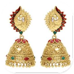 The Latest Jhumka Gold Design